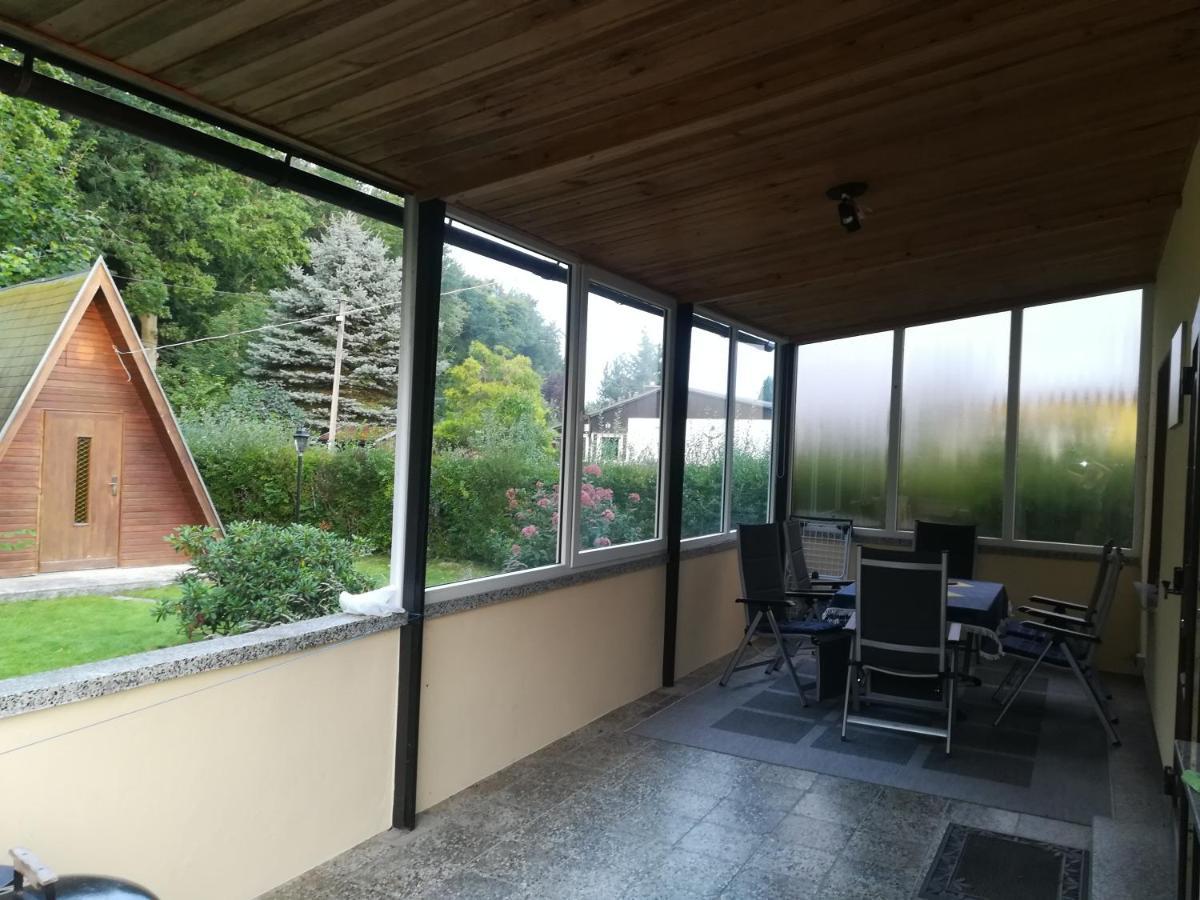 Ferienhaus Am Wald Loissin エクステリア 写真